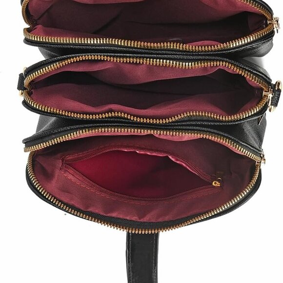 Small Crossbody Bags for Women Fashion Cell Phone Purse Ladies Multiple Pockets - Picture 7 of 7